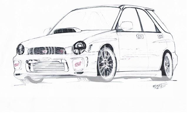 Wanted: SUBARU drawings/artwork! - Page 4 - NASIOC