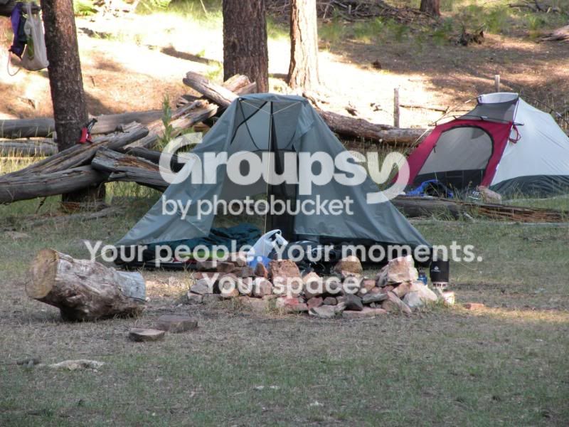 Tarp Tent Open