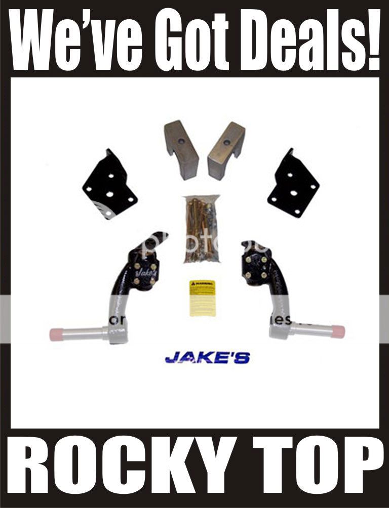 Jake's 6" Spindle Golf Cart Lift Kit Fairplay Zone Electric Golf Carts