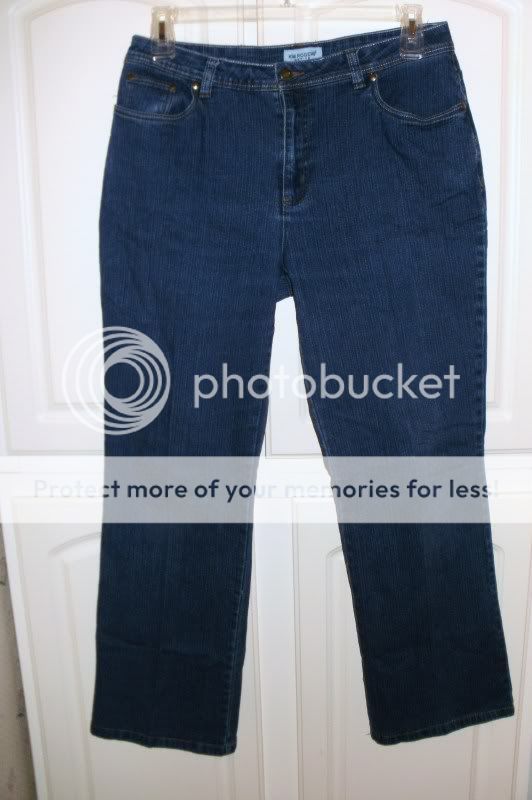 Kim Rogers Stretch Bootcut Denim Jeans Sz 12 Petite VGC